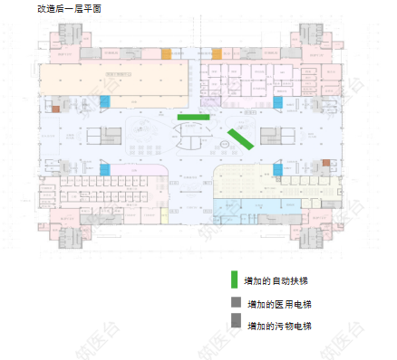 改造后一层平面图