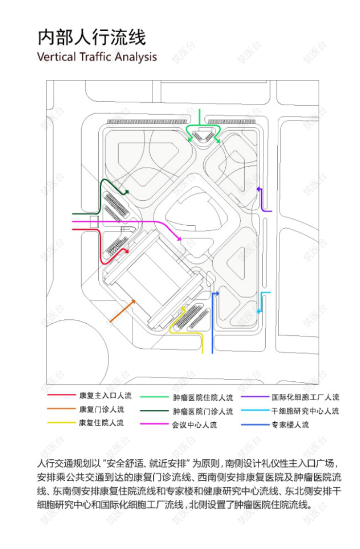 内部人行流线