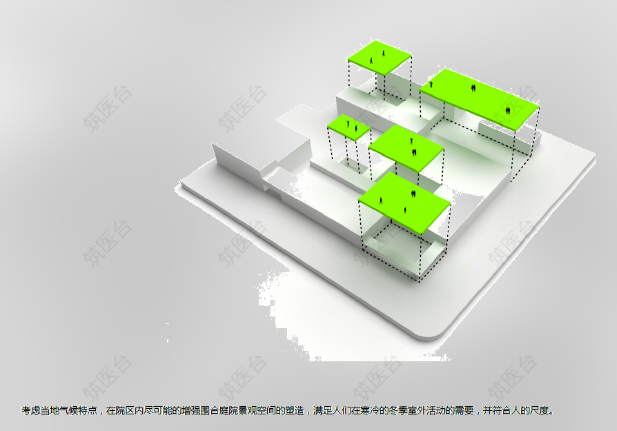 医院设计亮点：营造庭院空间
