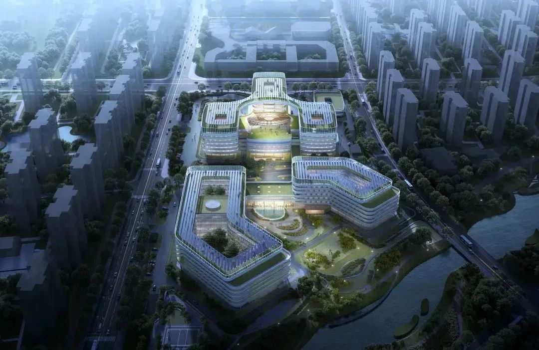 东侧沿通榆河鸟瞰图

