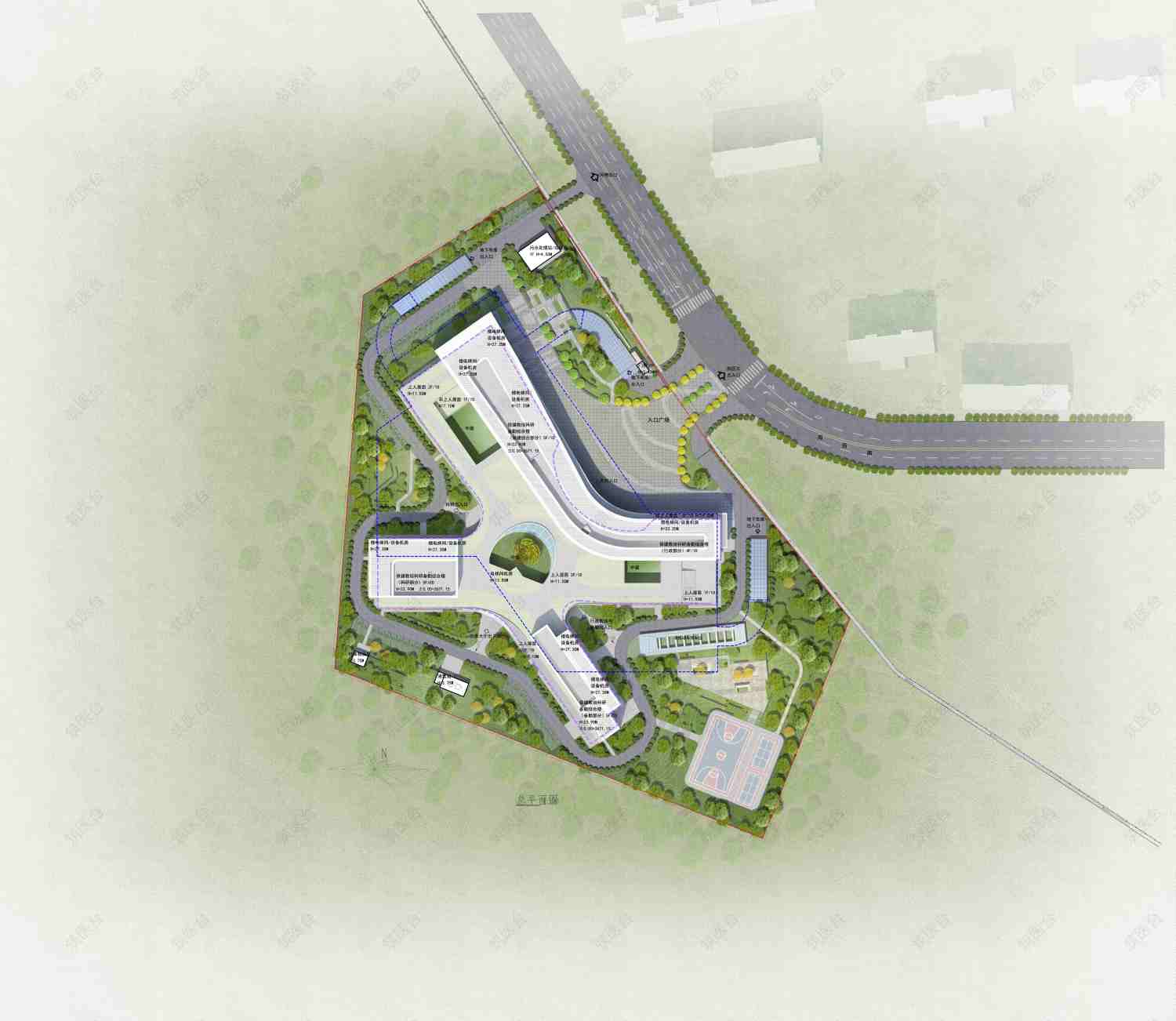 总平面图