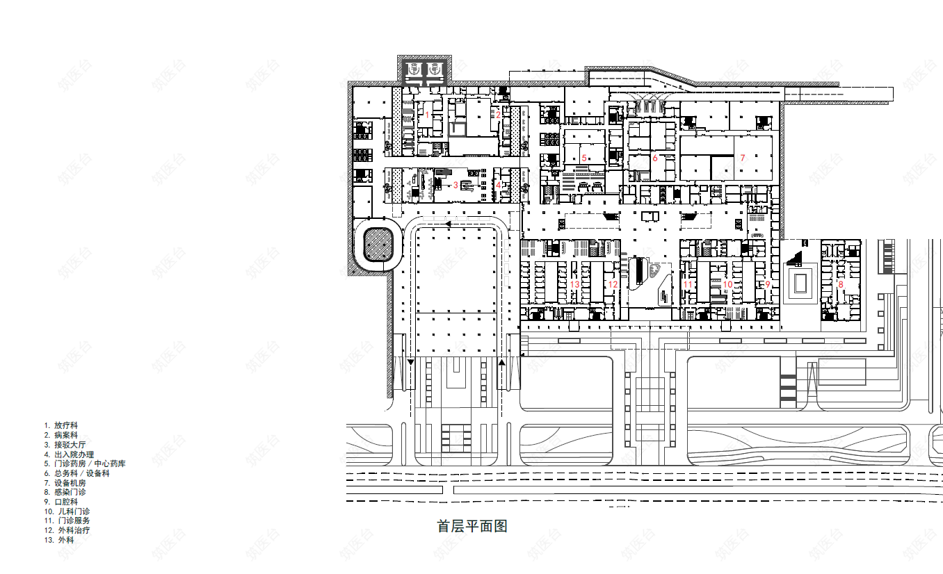 首层平面图
