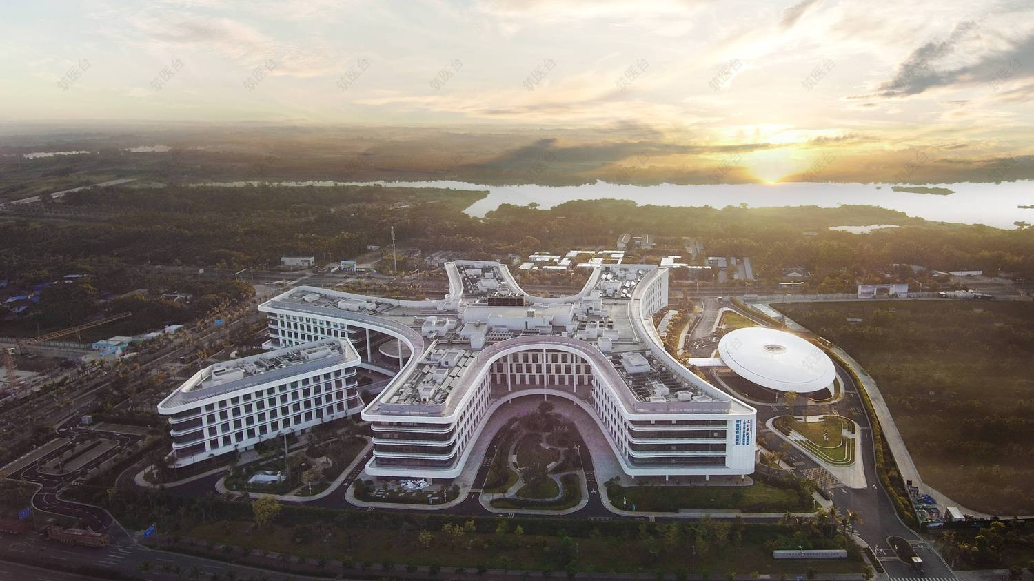 实景鸟瞰©STUDIO FANG