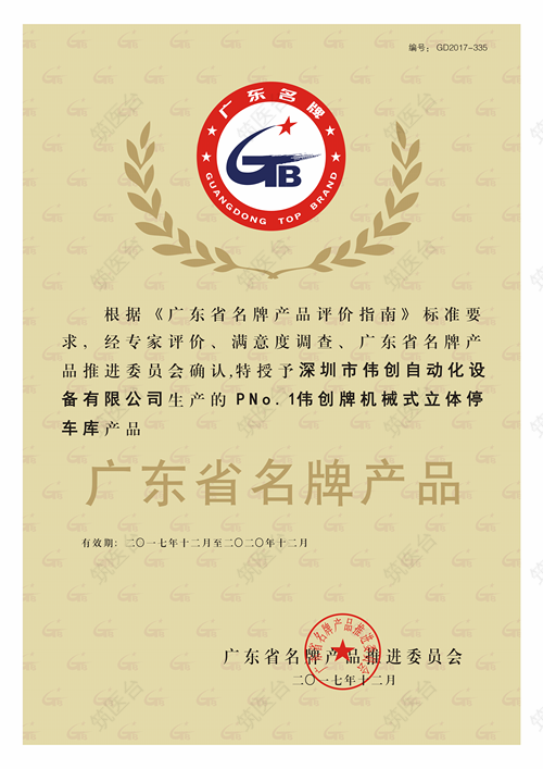 广东省名牌产品