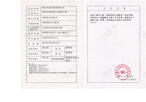 工程设计资质