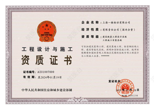 设计资格证书